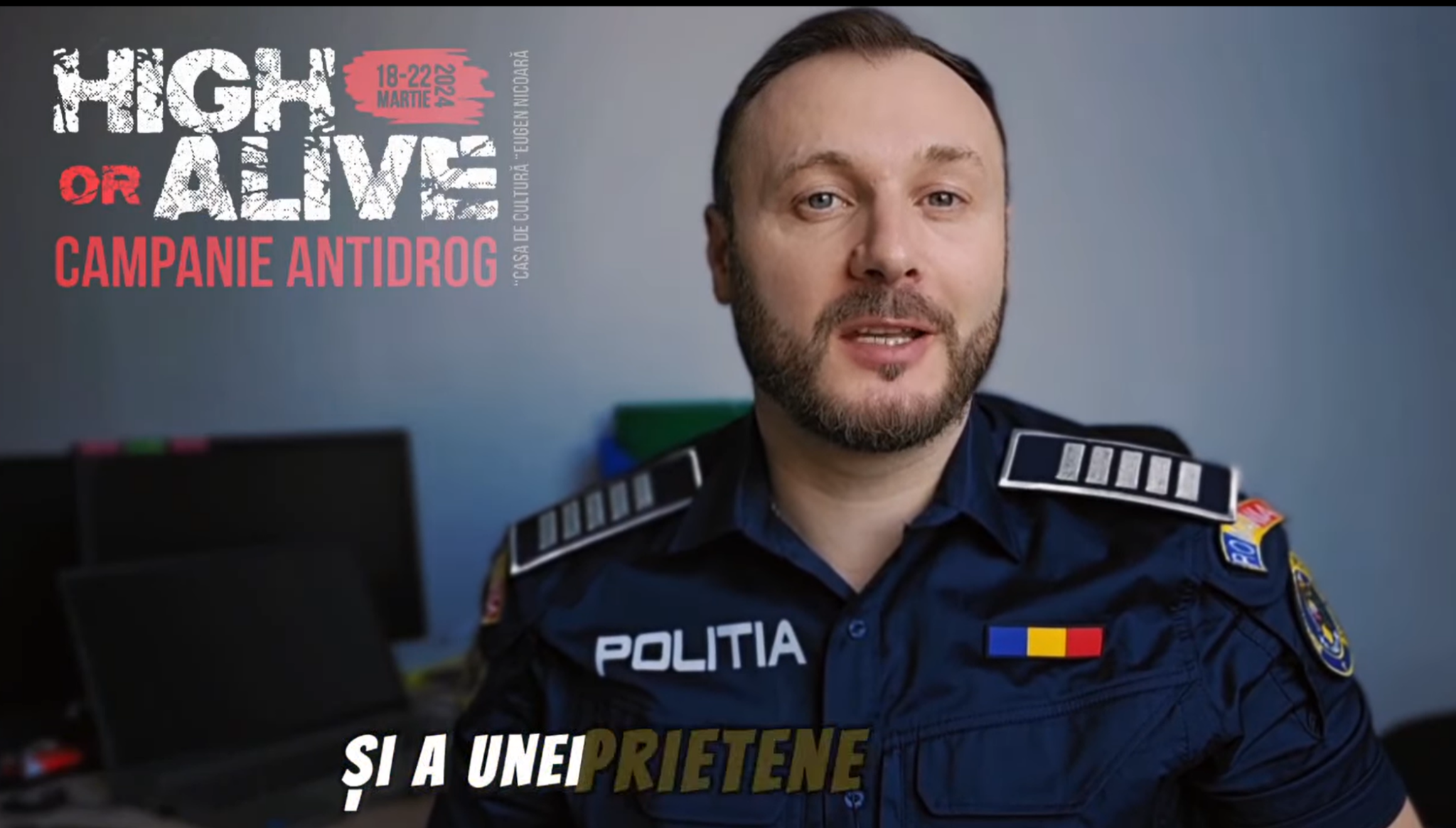 (Video) La Reghin demarează campania antidrog „High or Alive”