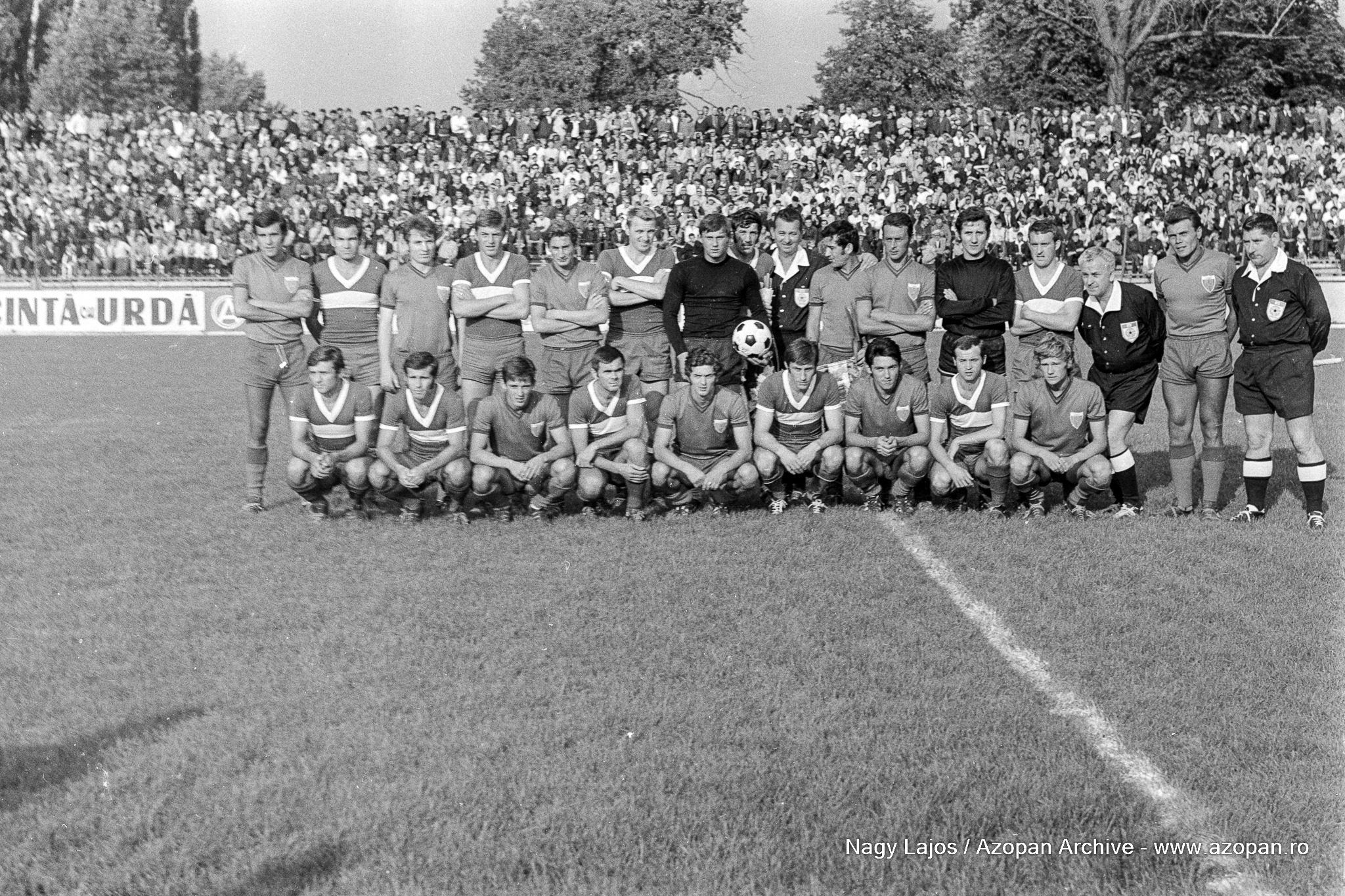 Din trecut…Echipa de fotbal ASA Armata, Tg. Mureş, circa 1970/71