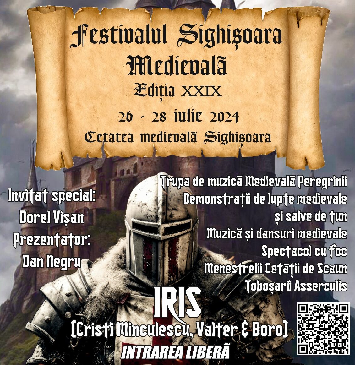 Programul Festivalului Medieval de la Sighișoara –