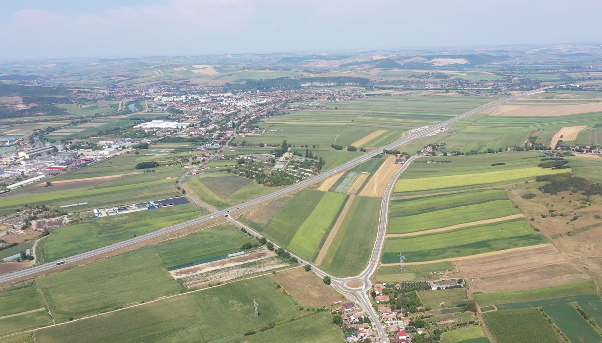 NOD RUTIER DE AUTOSTRADĂ în pregătire şi POD RUTIER în reabilitare la Luduş –