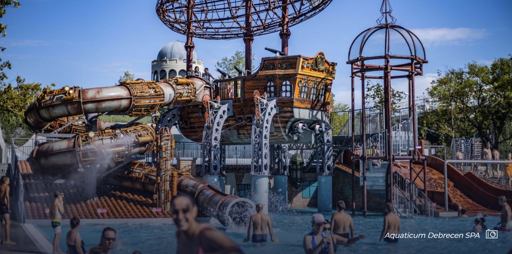 De vizitat în Ungaria: Parcul cel mai tropical: Aquaticum din Debrecen