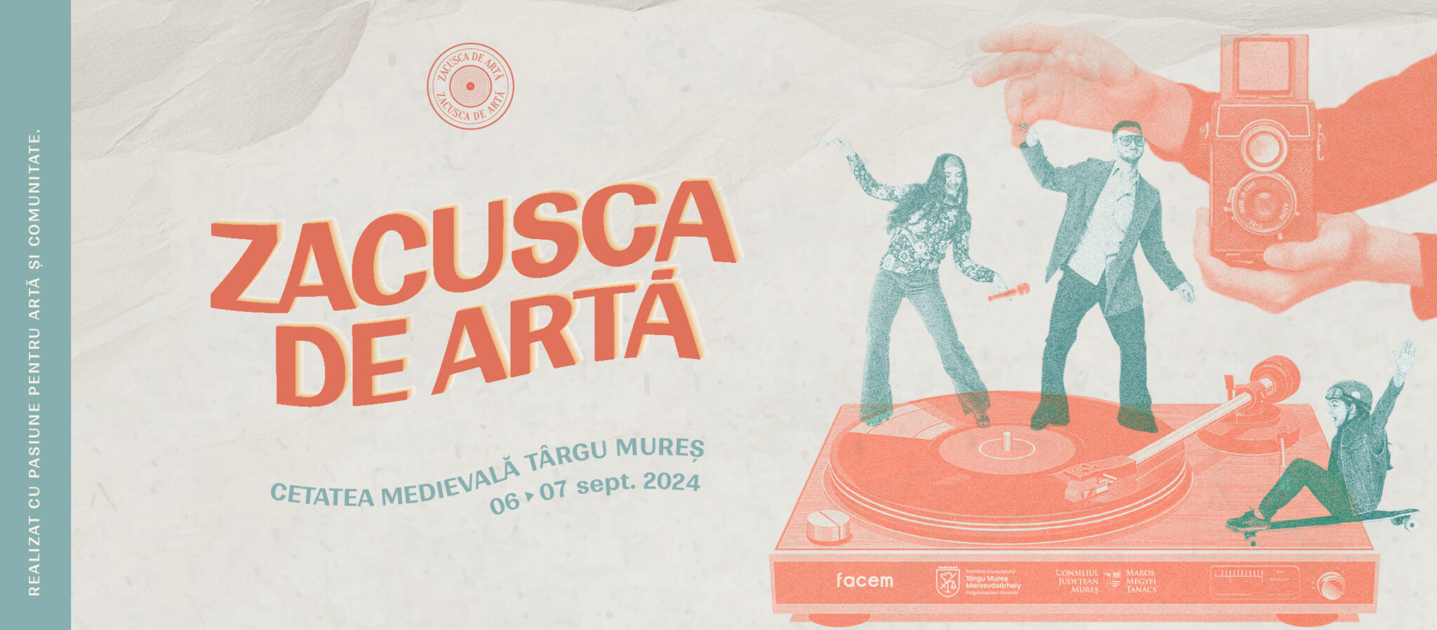 Festivalul ”Zacusca de Artă” revine la Târgu Mureș