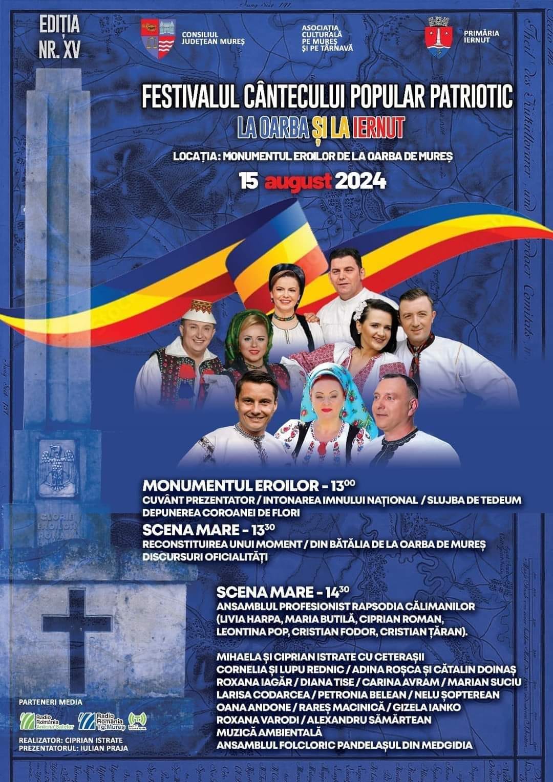 Festivalul Cântecului Popular Patriotic la Oarba și la Iernut