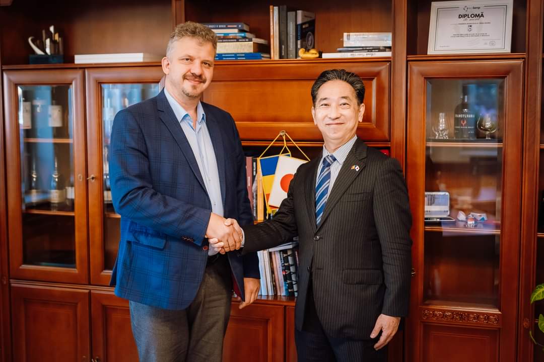 Ambasadorul Japoniei în România în vizită la Târgu Mureș
