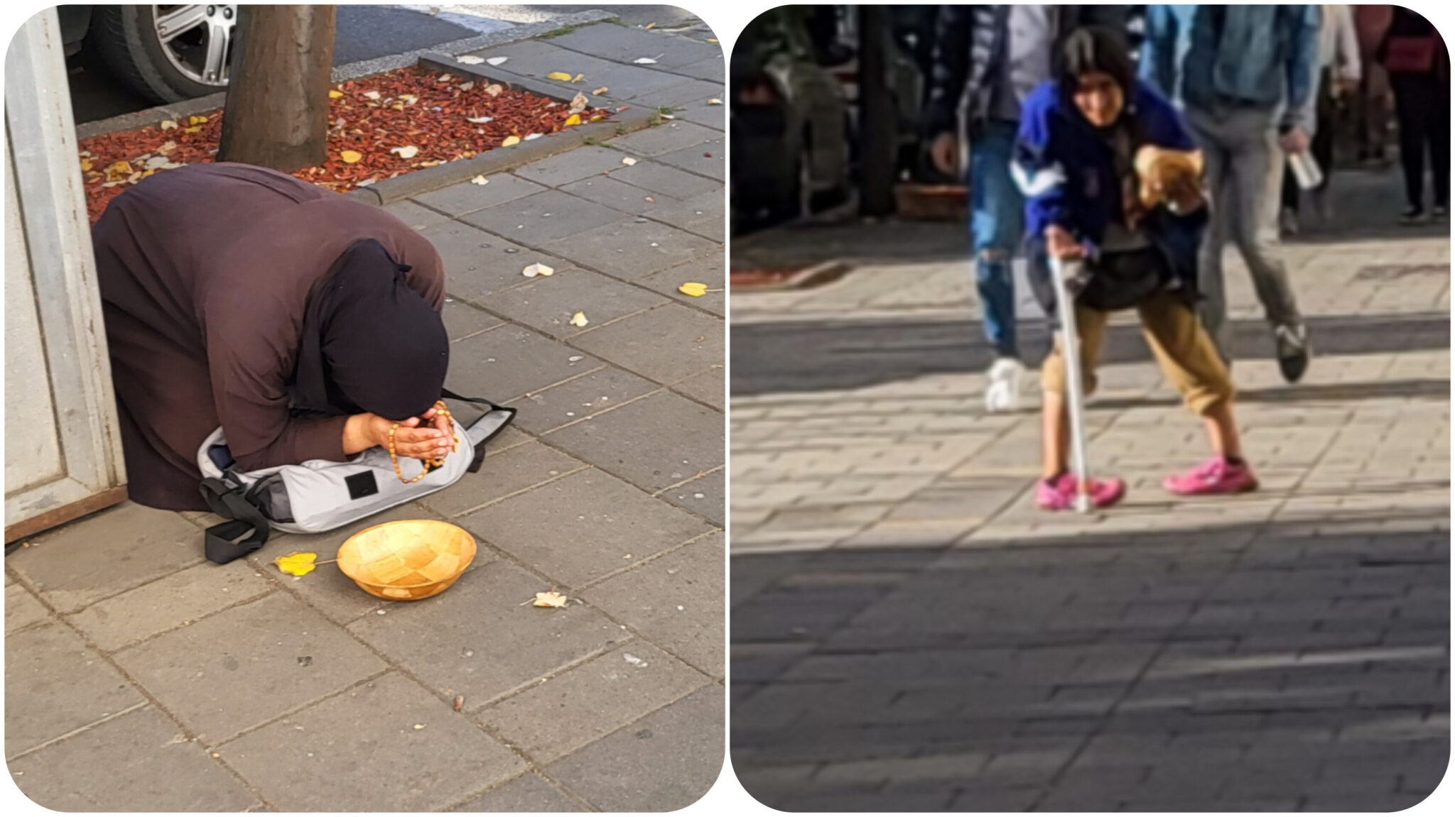 Spectacolul cerșitului prinde aripi la Târgu Mureș