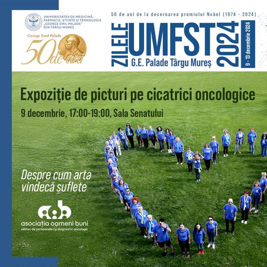 Expoziție de picturi pe cicatrici oncologice la Zilele UMFST