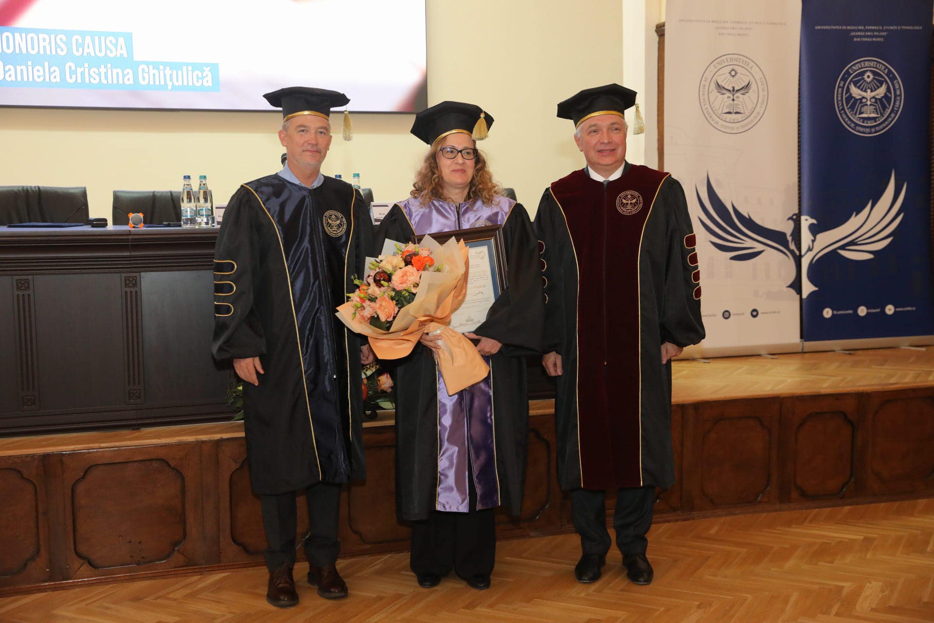 Decernarea titlului de Doctor Honoris Causa pentru profesor universitar dr. ing. Daniela Cristina Ghițulică