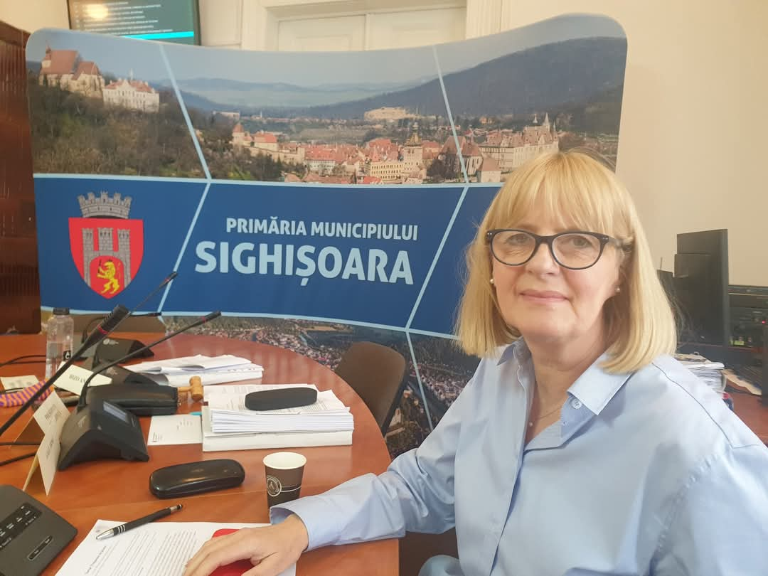 Kreuzer Erzsebet (UDMR) este noul viceprimar din Sighișoara