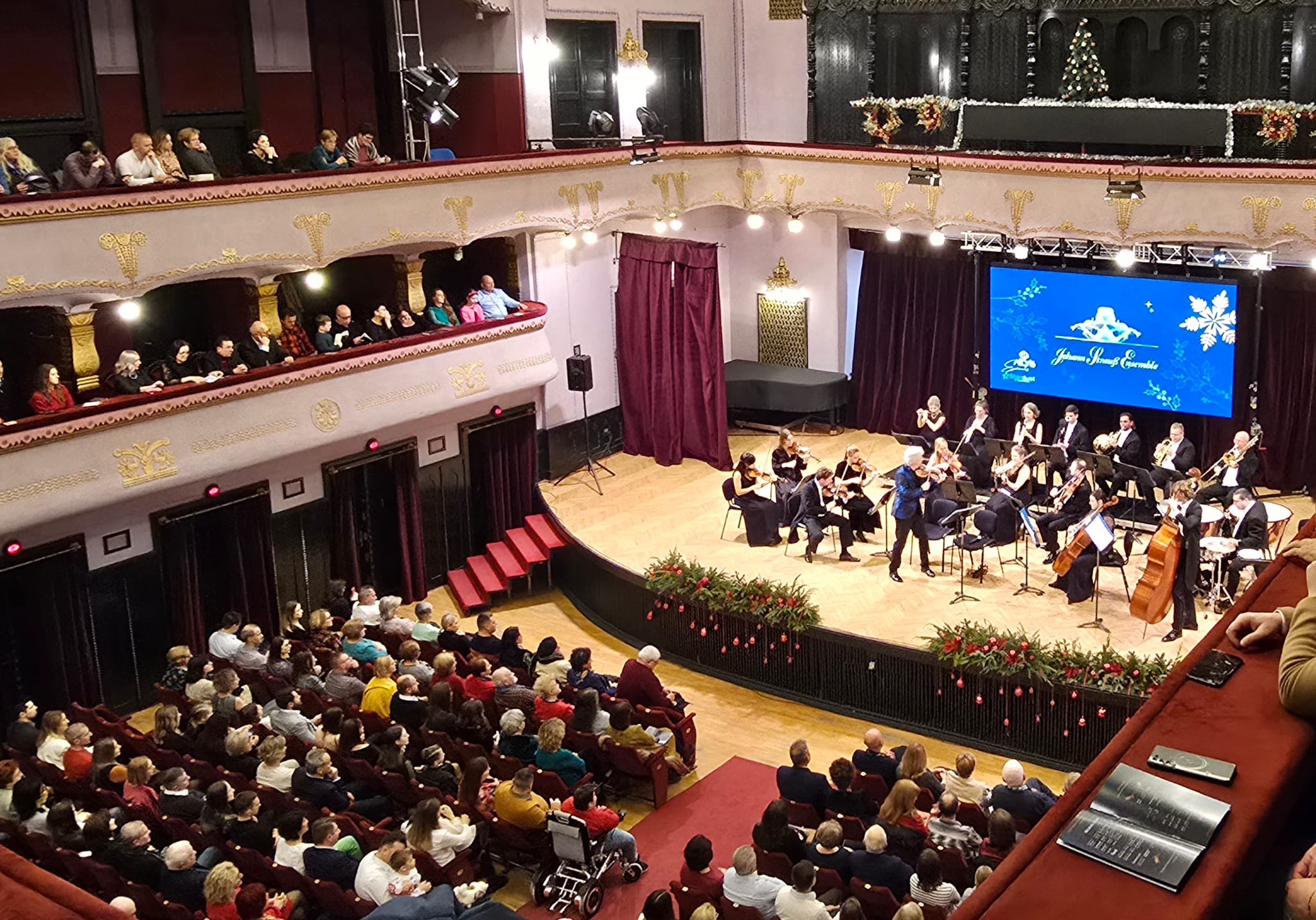 Orchestra Johann Strauss Ensemble și dirijorul Russell McGregor au revenit sâmbătă la Târgu Mureș