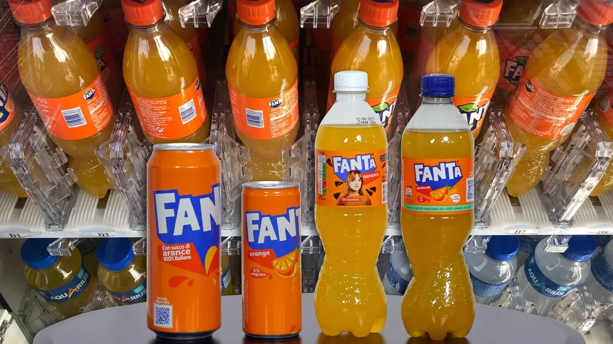 Fanta românească e mai scumpă și mai proastă decât cea din Italia