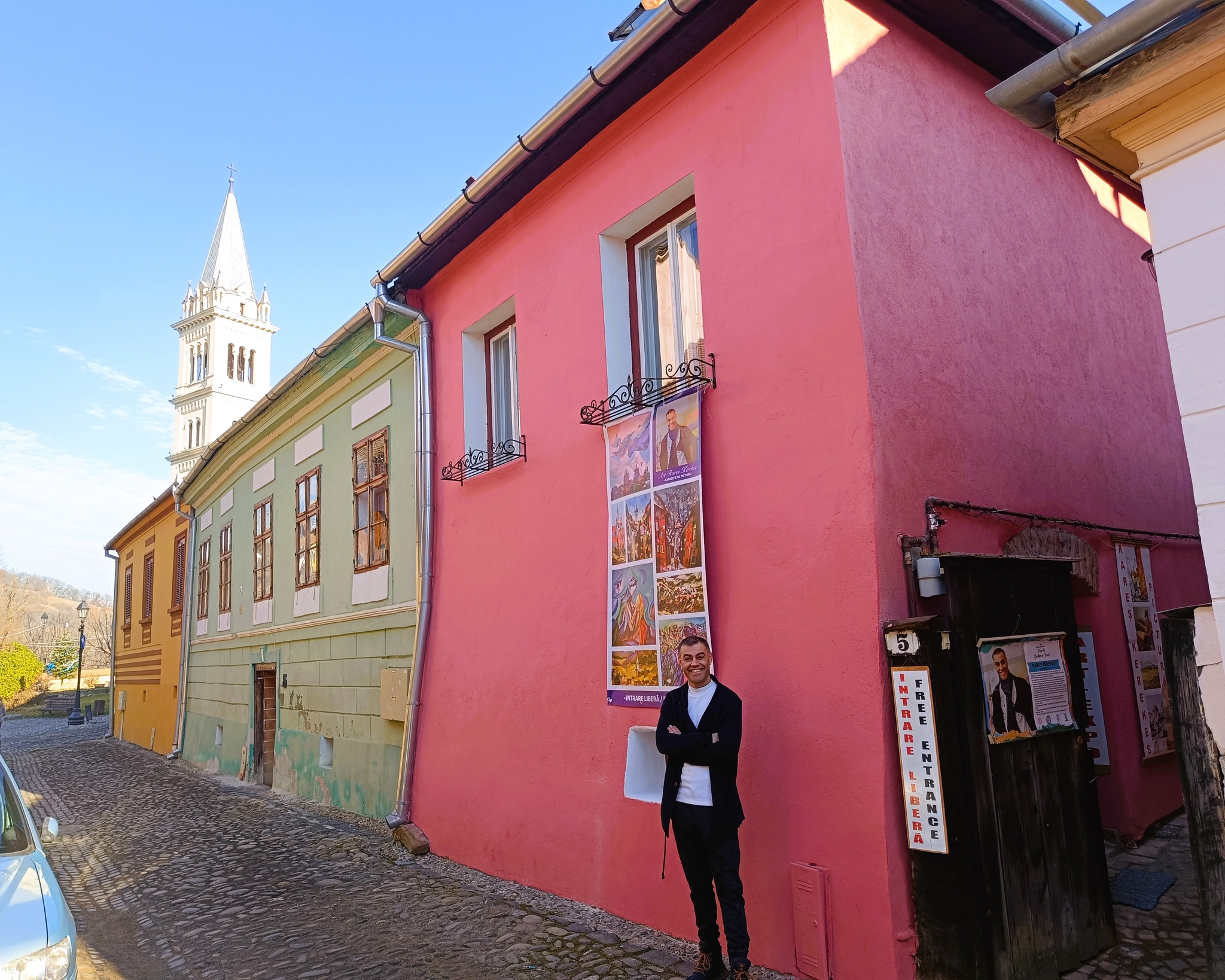 Prima galerie de artă permanentă din Cetatea Sighişoara, amenajată într-o casă din 1601