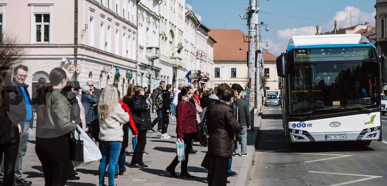 Transport gratuit cu autobuzul vineri 24 ianuarie