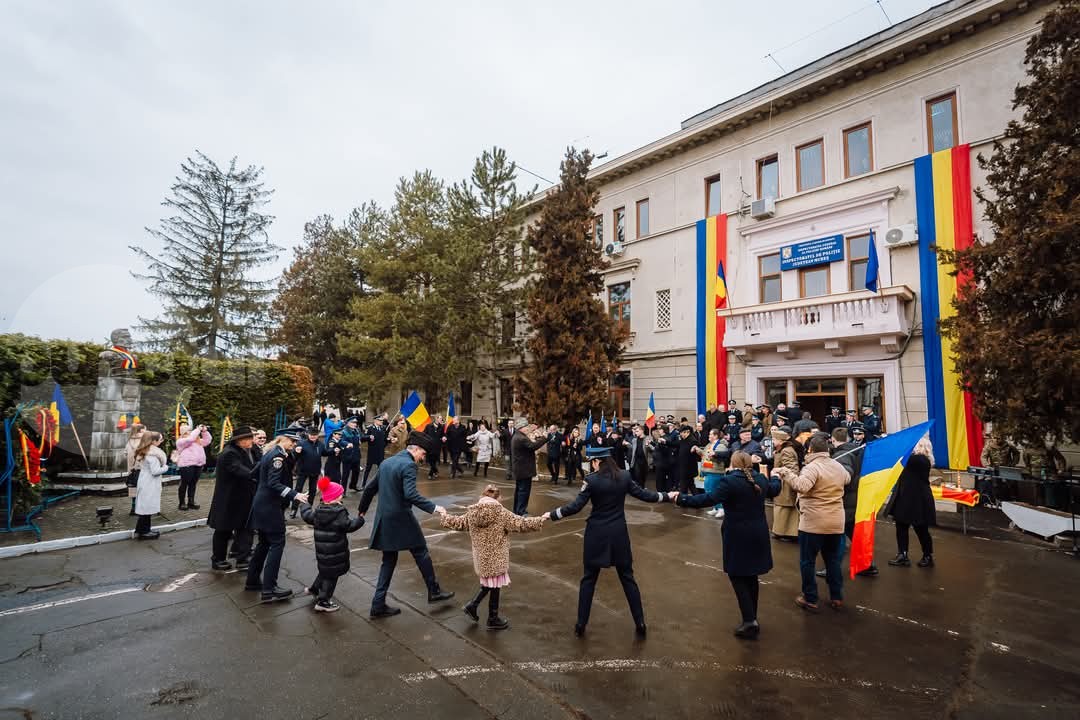 Ziua Unirii Principatelor Române sărbătorită la sediul Inspectoratului de Poliție Județean Mureș