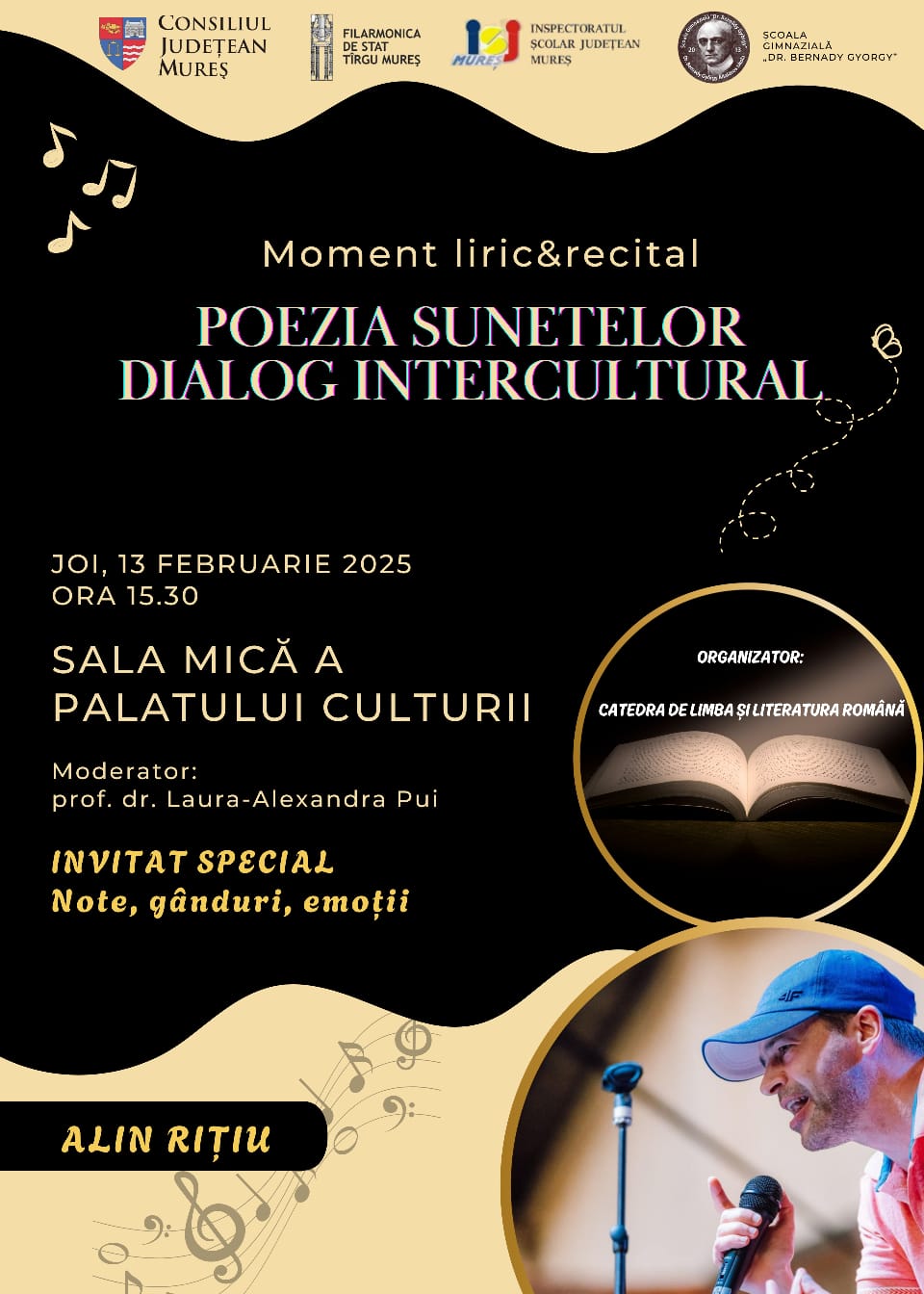 Eveniment: „Poezia sunetelor – dialog intercultural” la Palatul Culturii