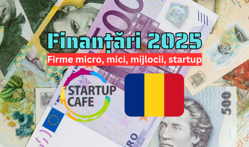 Zece surse de bani pentru startup-uri și firme micro, mici și mijlocii din România. Finanțări 2025