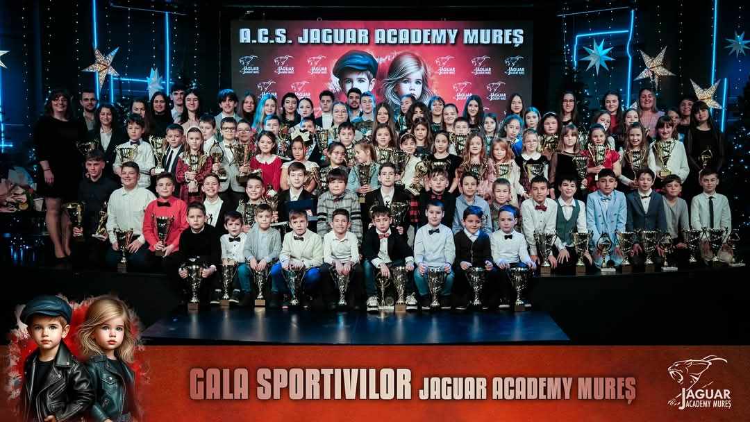 Premii și emoții la Gala Sportivilor Jaguar Academy Mureș