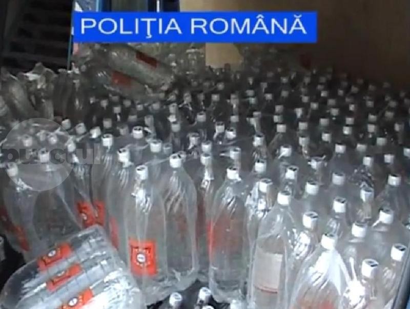 Transporta zeci de litri de alcool fără documente