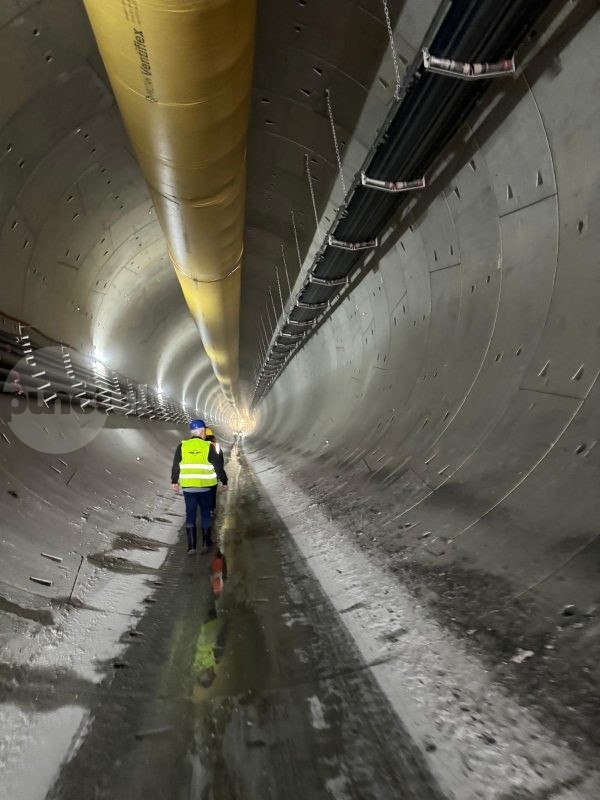 Peste doi kilometri de tunel forați pe traseul Brașov – Sighișoara