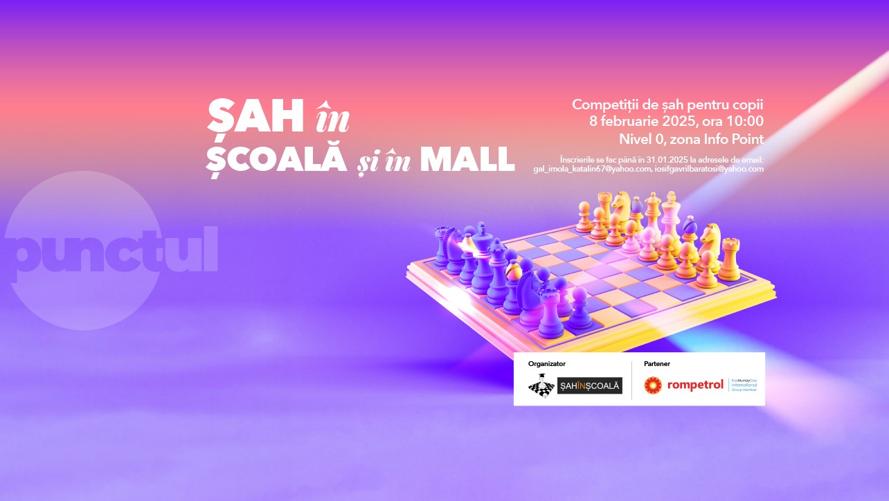 Shopping City: A venit timpul să celebrăm din nou tinerii maeștri ai șahului! 