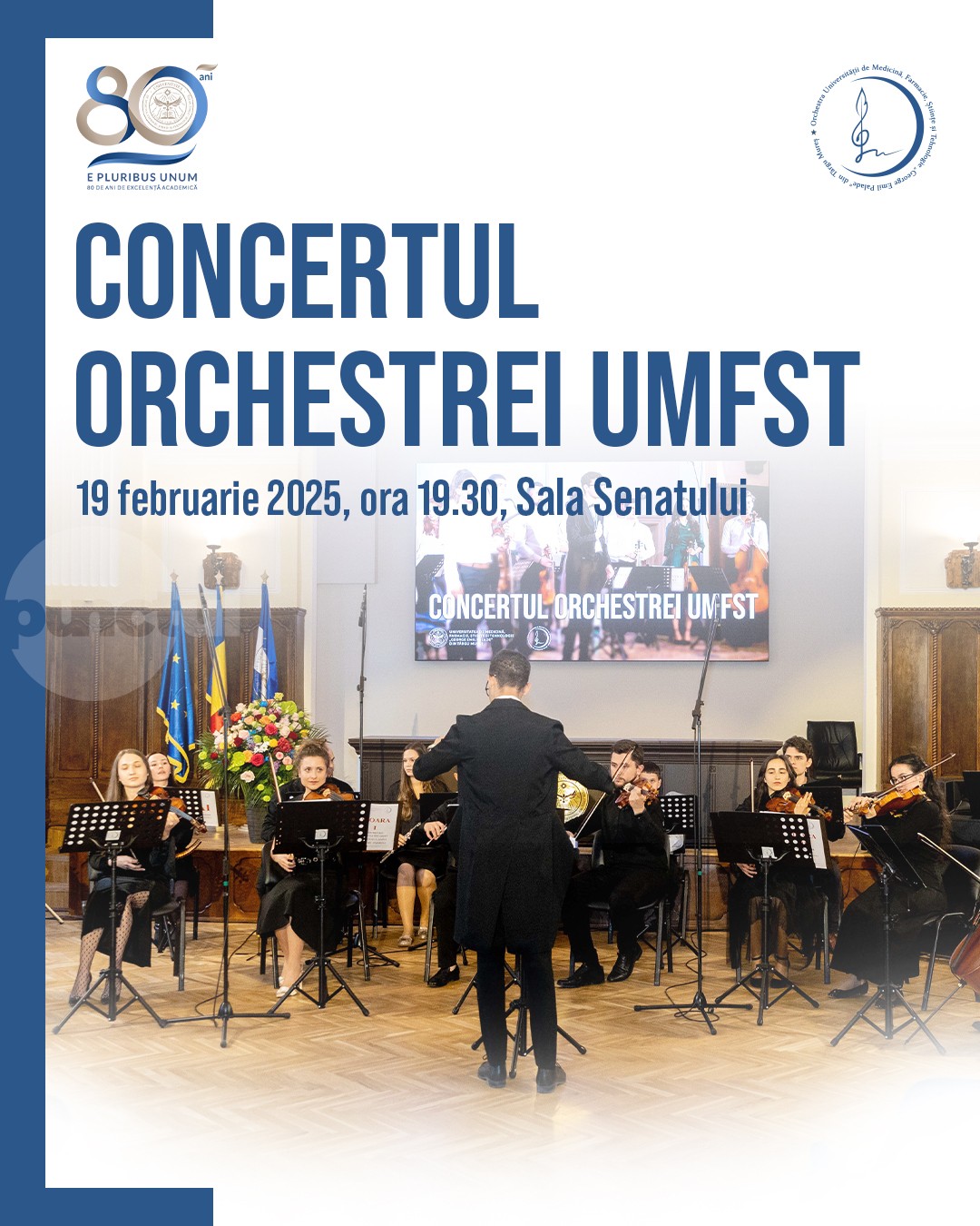 Primul concert al Orchestrei UMFST din acest an