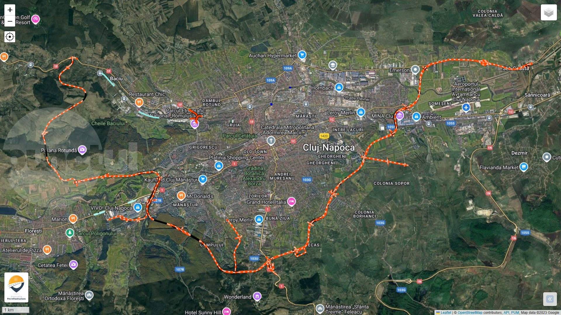 Pro Infrastructura: Motive serioase de îngrijorare pentru Centura Metropolitană Cluj