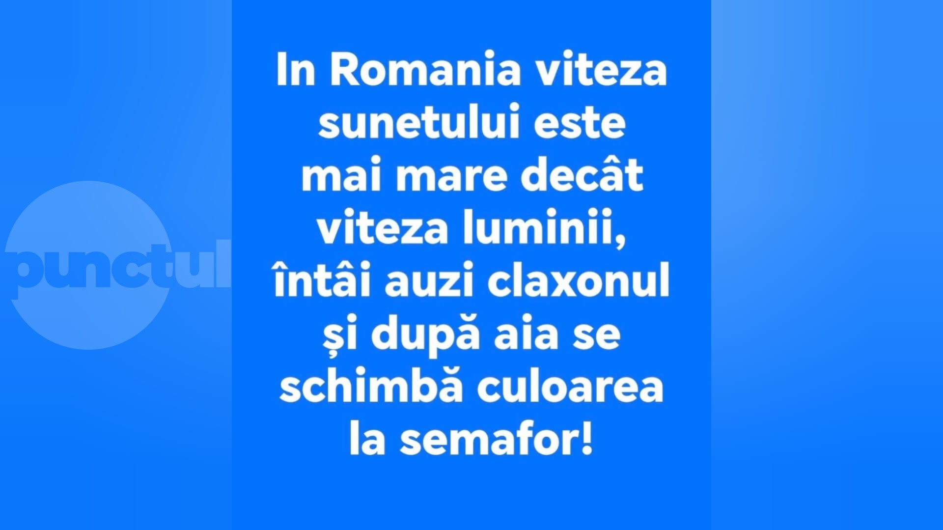 Gluma săptămânii