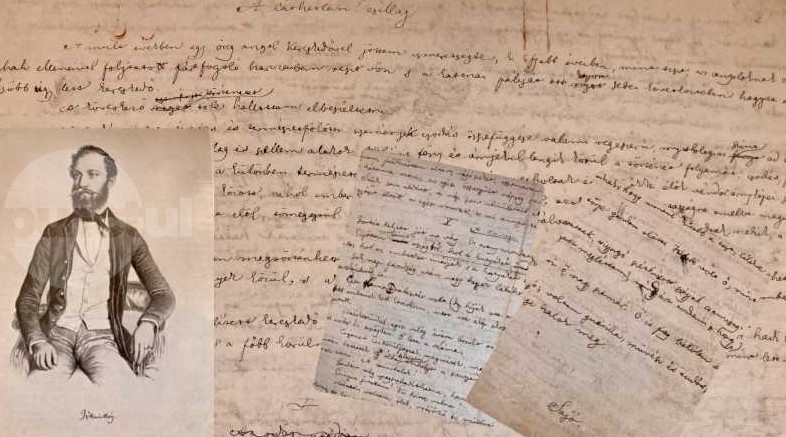  Manuscrise originale ale scriitorului Jókai Mór, într-o expoziţie la Biblioteca Teleki-Bolyai