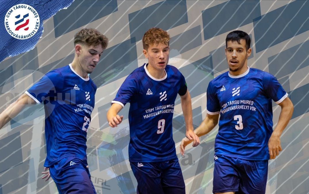 Trei jucători mureşeni în lotul naţional de futsal U19