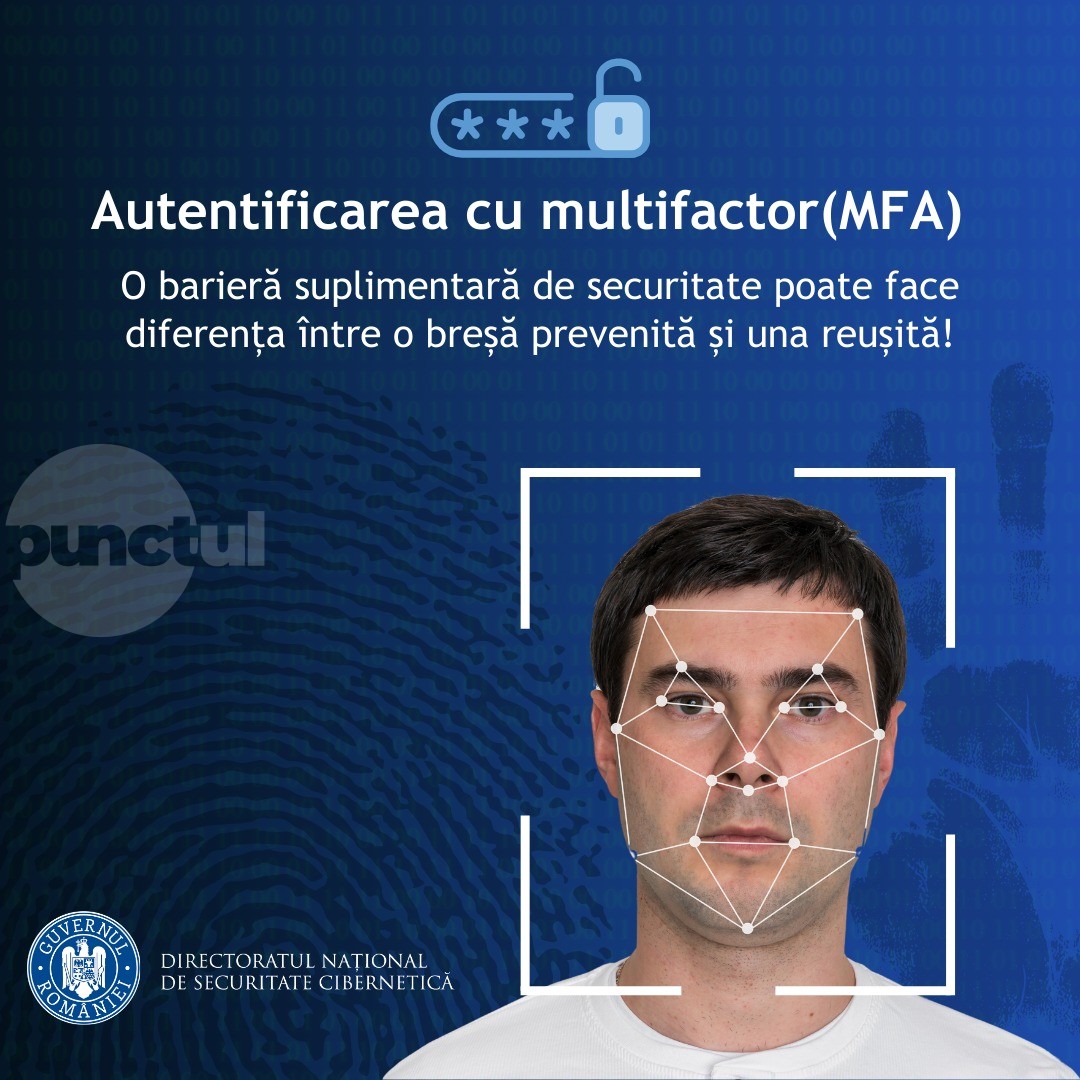 Protejează-te online cu un scut digital. Autentificarea multifactor