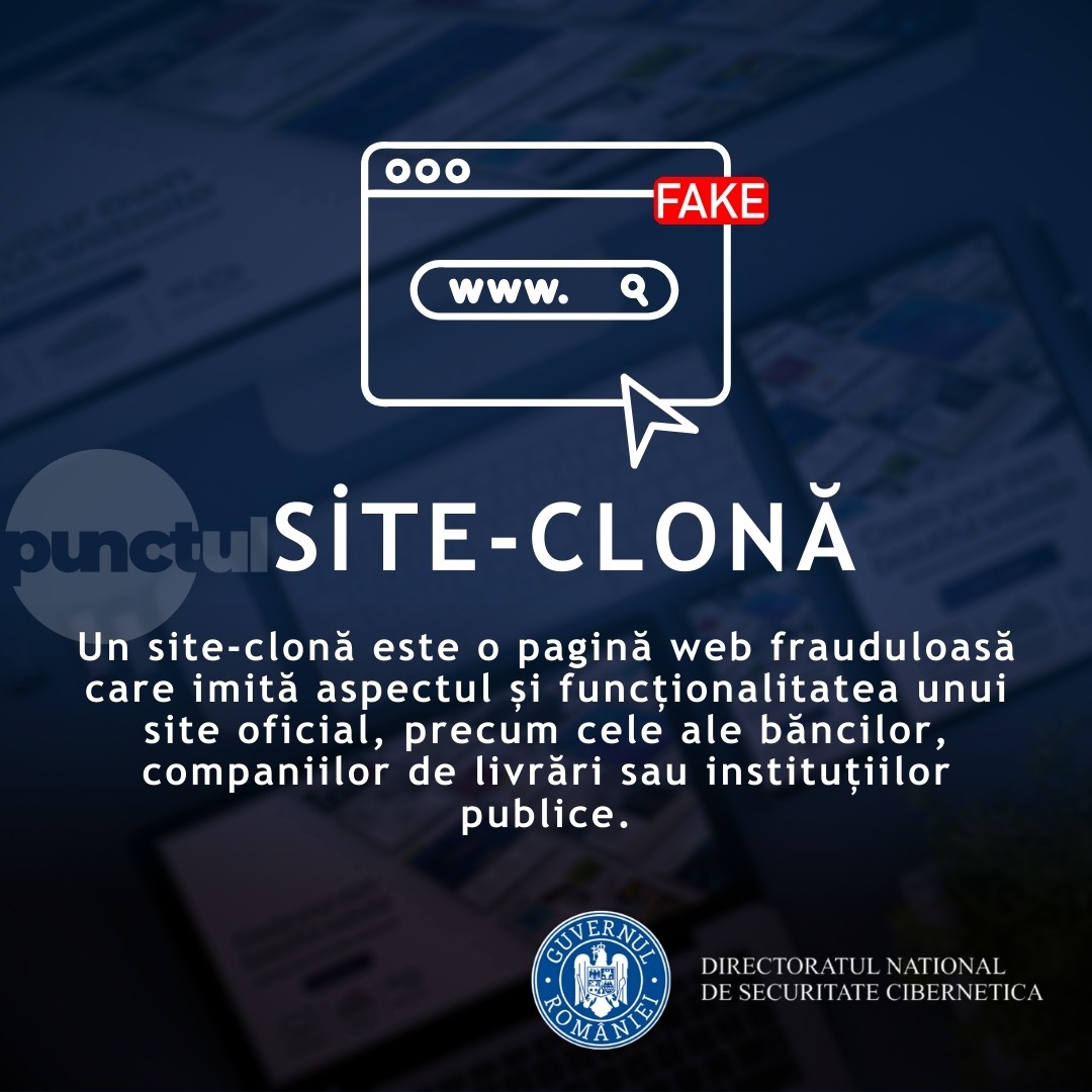 Site-clonă: O amenințare digitală care vizează datele utilizatorilor 