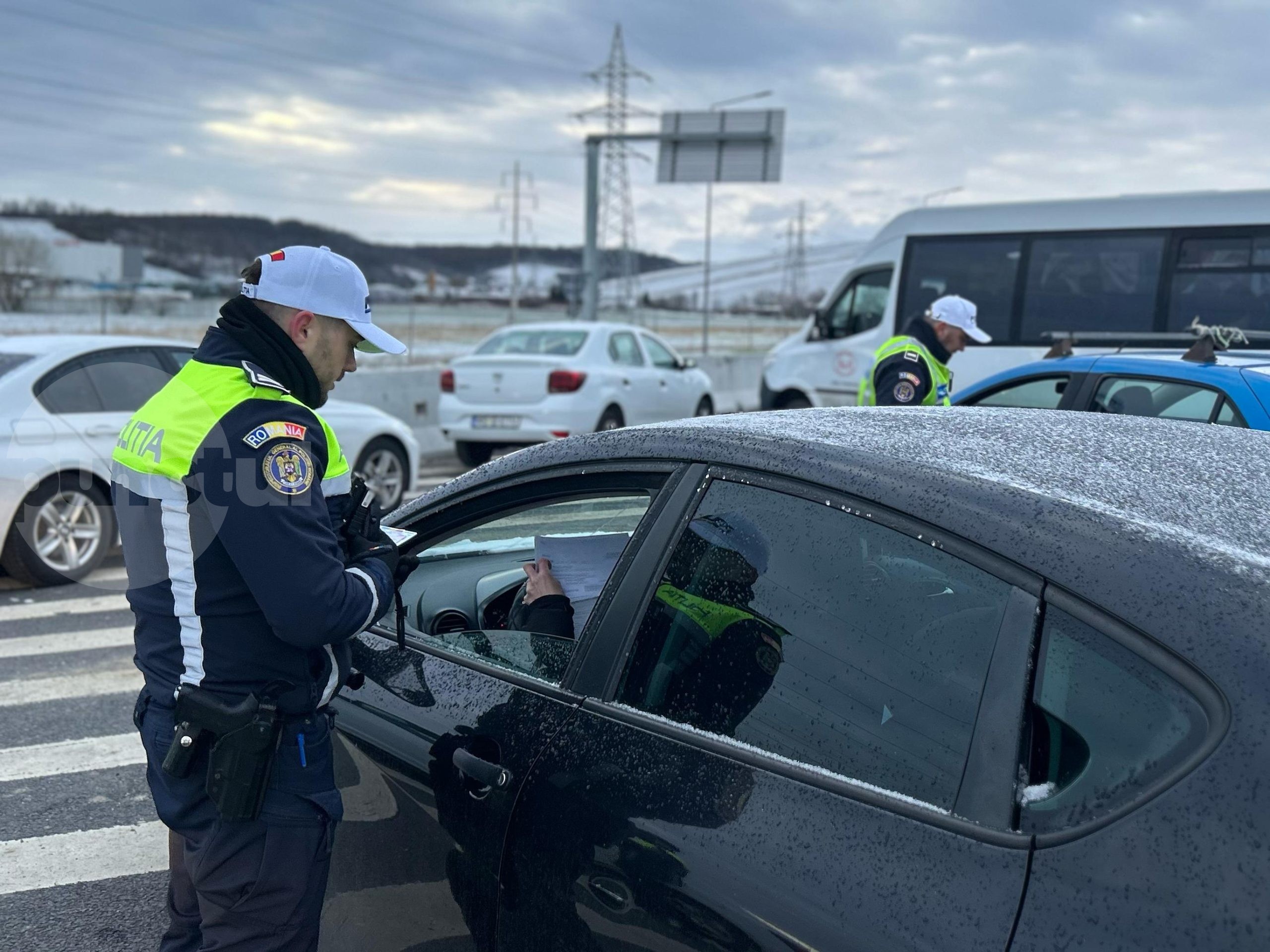 Acțiune preventivă în trafic la primele ore ale dimineții