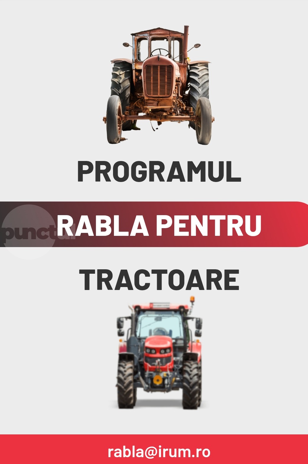 IRUM îți oferă soluția completă RABLA PENTRU TRACTOARE!