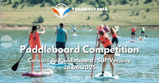 Aventura te așteaptă pe apă: Cursa de SUP revine la Lacul Bezidu-Nou!