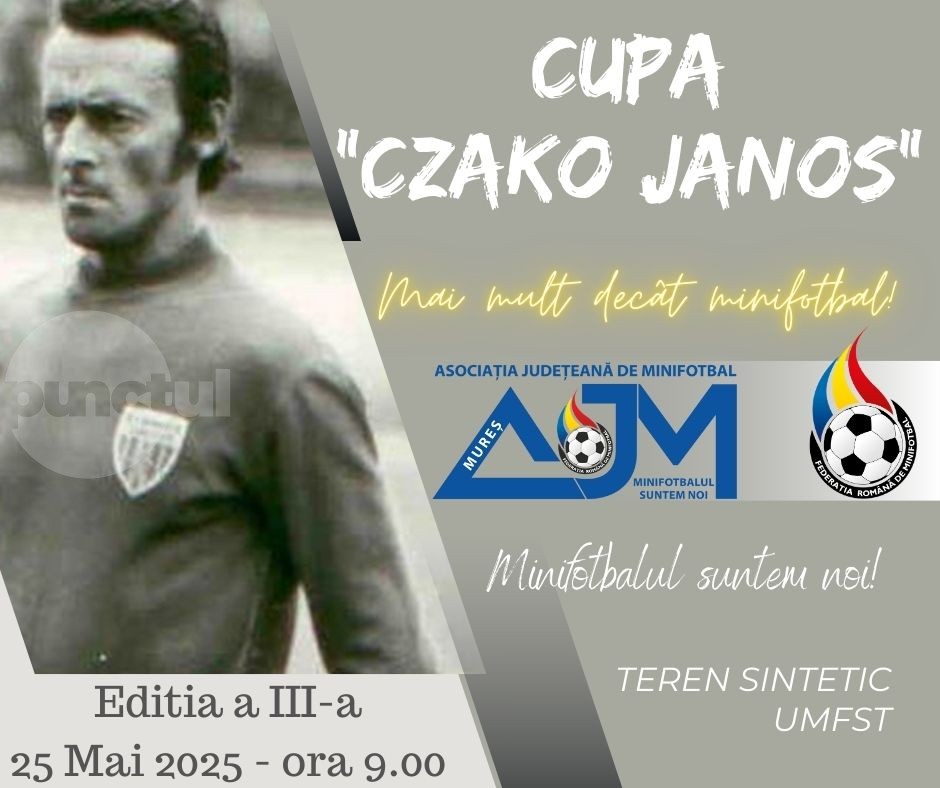 A III-a ediției a Cupei Czako János la minifotbal va avea loc la UMFST