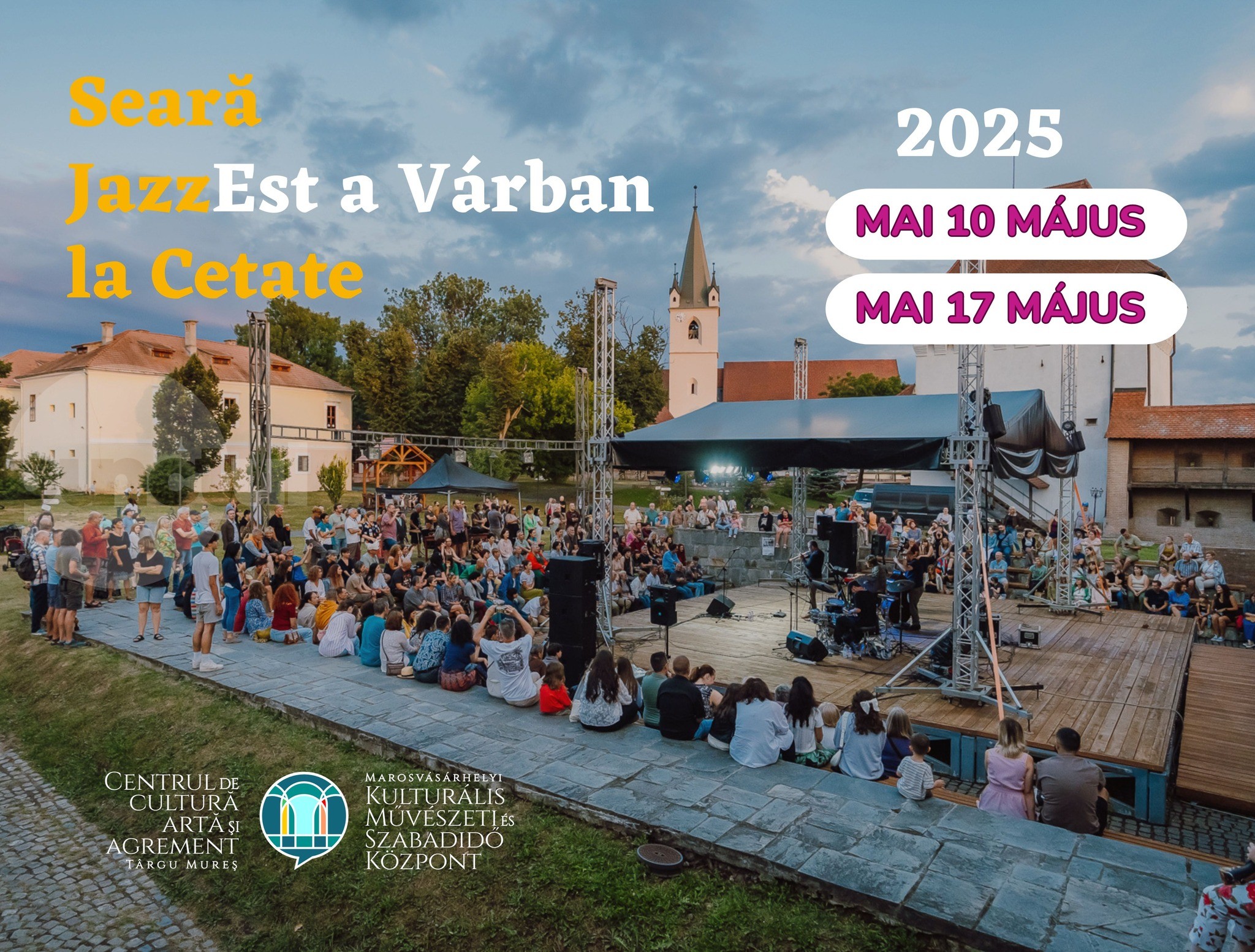 Seară Jazz la Cetate 2025 – A treia vară, sunete și mai captivante