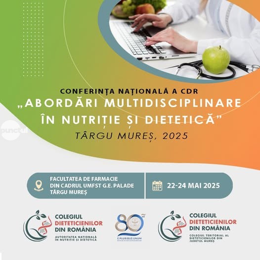 Conferința Națională a Colegiului Dieteticienilor din România la UMFST