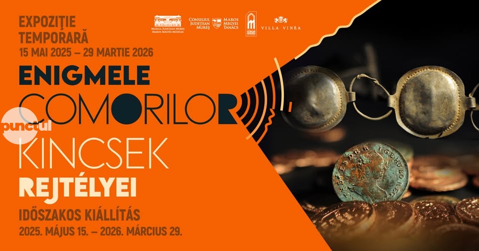 Expoziția „Enigmele comorilor”la secția de arheologie a Muzeului Județean Mureș