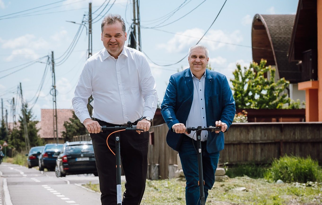 Un nou tronson de drum la Sângeorgiu de Mureș