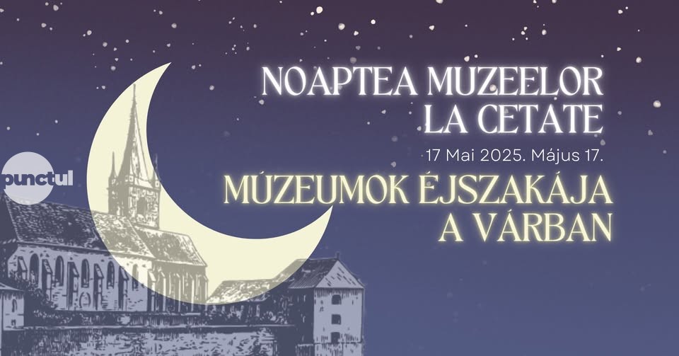 Noaptea Muzeelor 2025 la Cetatea Târgu Mureș – PROGRAM