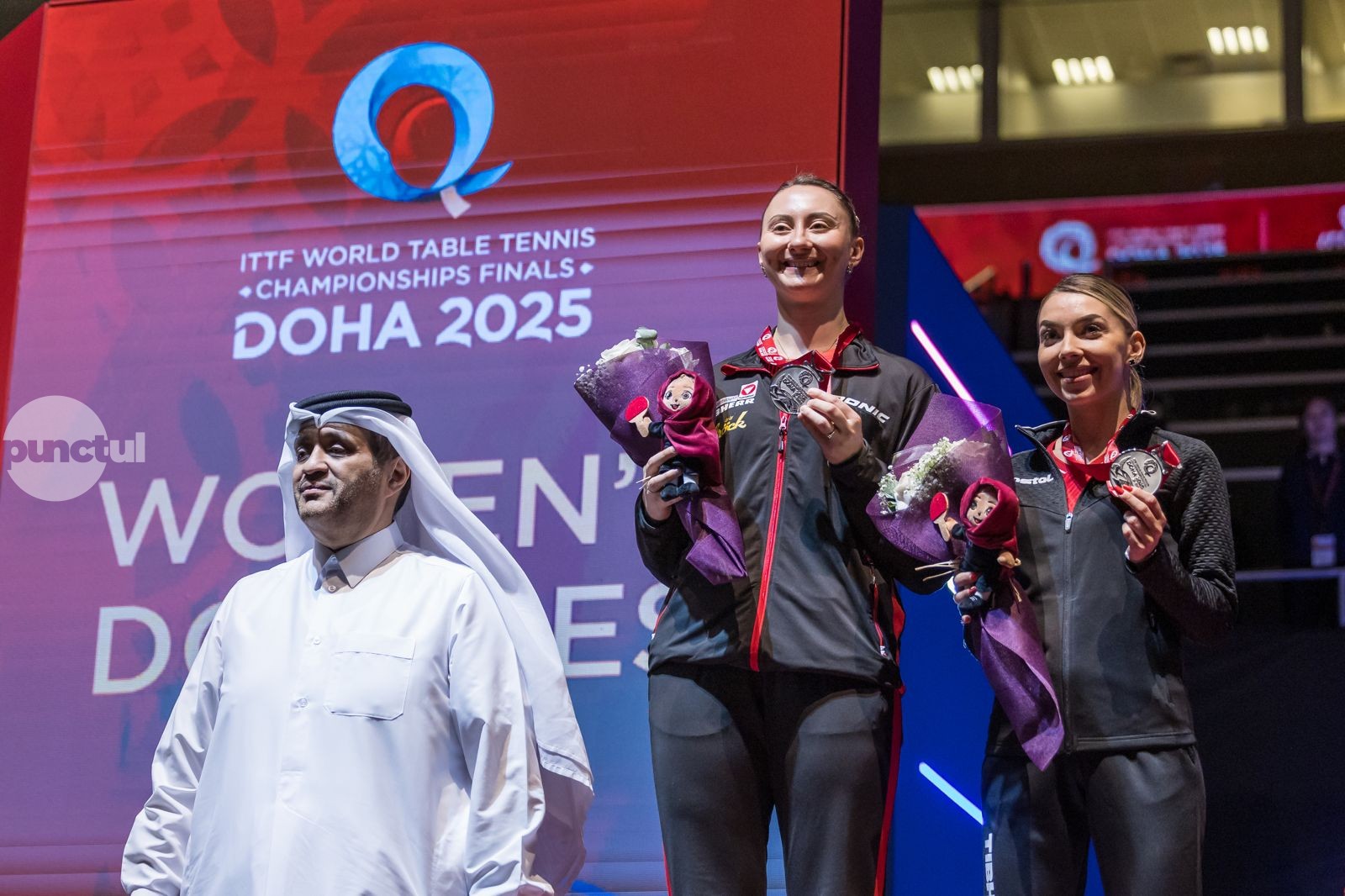 Bernadette Szocs și Sofia Polcanova au strălucit la festivitatea de premiere de la Doha!