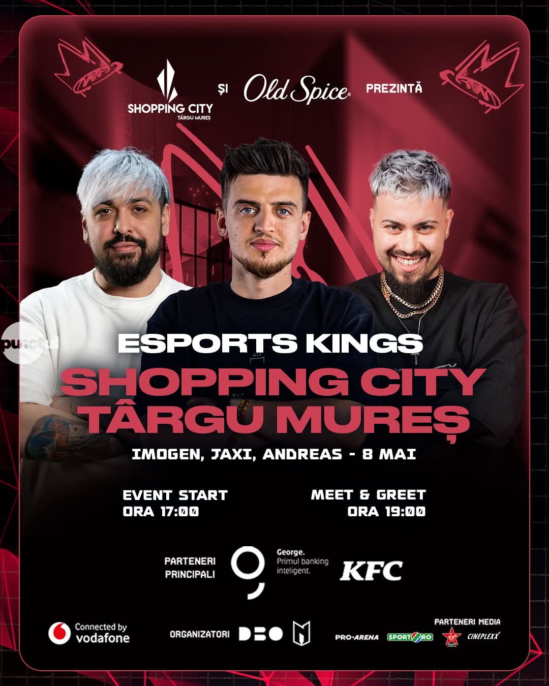 𝐄𝐒𝐏𝐎𝐑𝐓𝐒 𝐊𝐈𝐍𝐆𝐒 vine la Shopping City Targu Mures cu ediția a III-a, 𝐣𝐨𝐢, 𝟖 𝐦𝐚𝐢, 𝐝𝐞 𝐥𝐚 𝐨𝐫𝐚 𝟏𝟕:𝟎𝟎! 🤩
