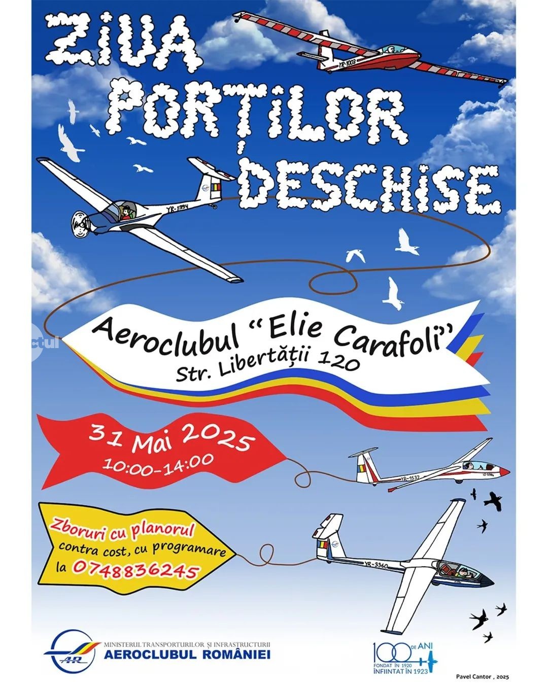Ziua Porților Deschise la aerodromul din Târgu Mureș