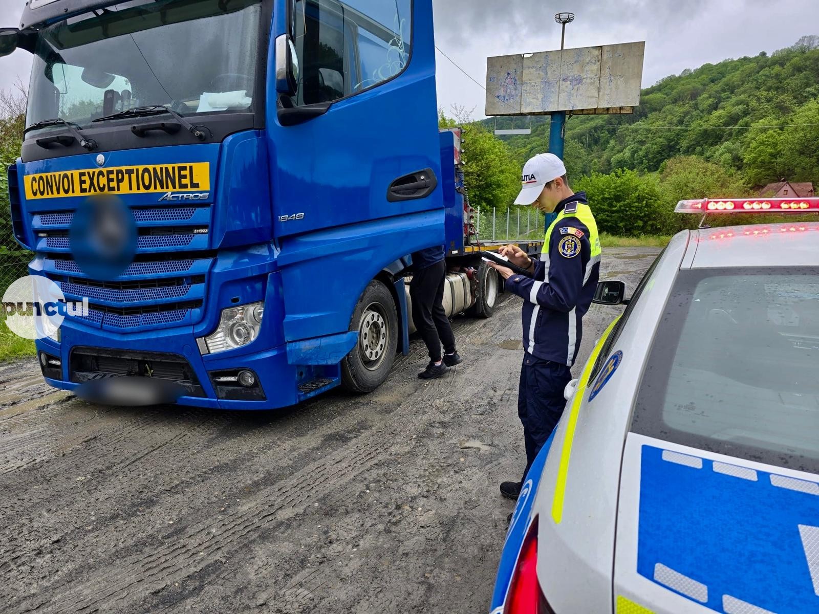 Controale ale transportatorilor în Mureș