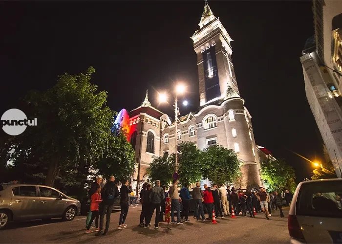 Punctul alb pentru organizatorii Nopții Muzeelor care au transformat Târgu Mureș într-o capitală a culturii