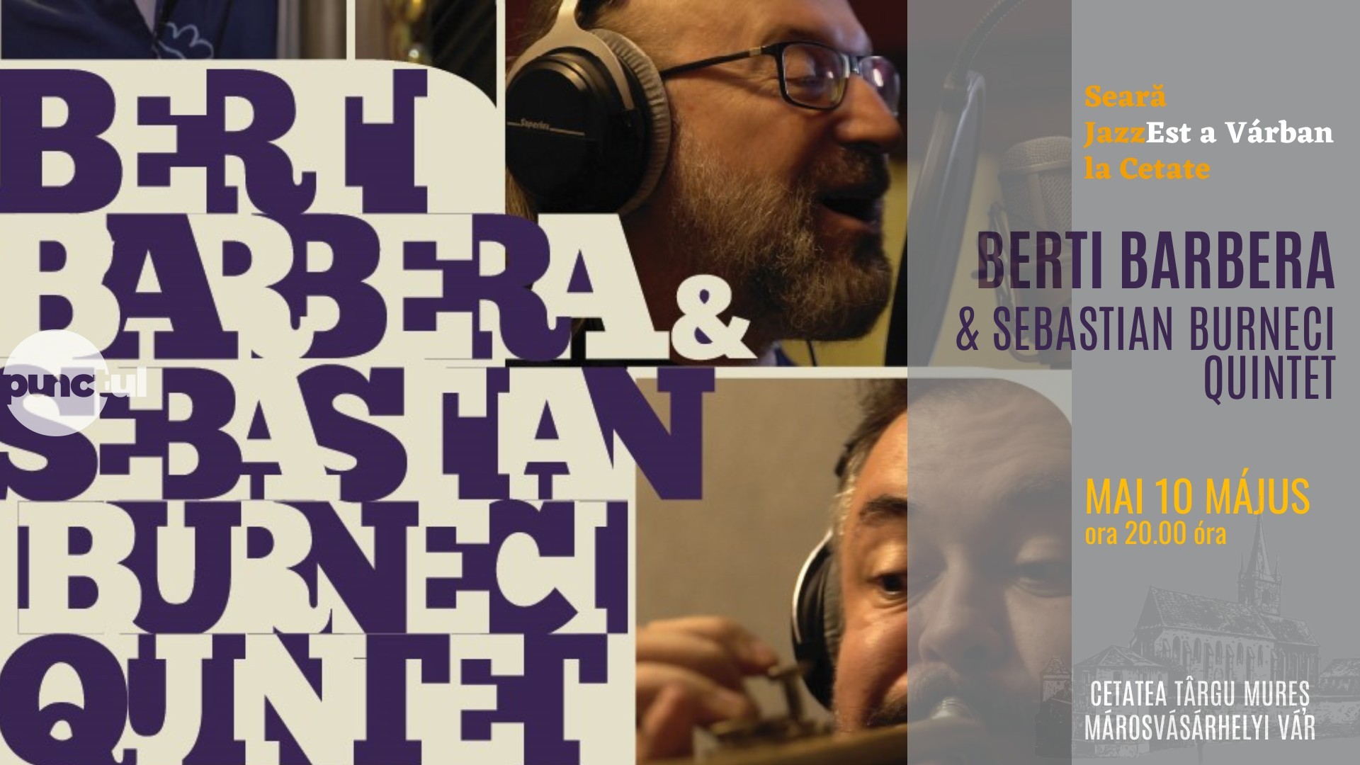Seară Jazz la Cetate – 10 mai 2025, ora 20:00