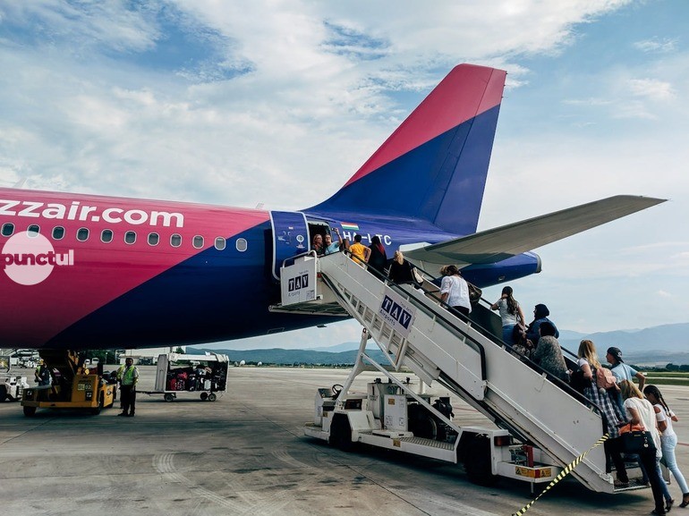 Wizz Air lansează noi rute din Timișoara și Brașov