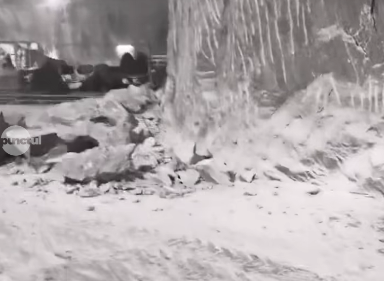 (Video) Ce a mai rămas în salină înainte de inundare