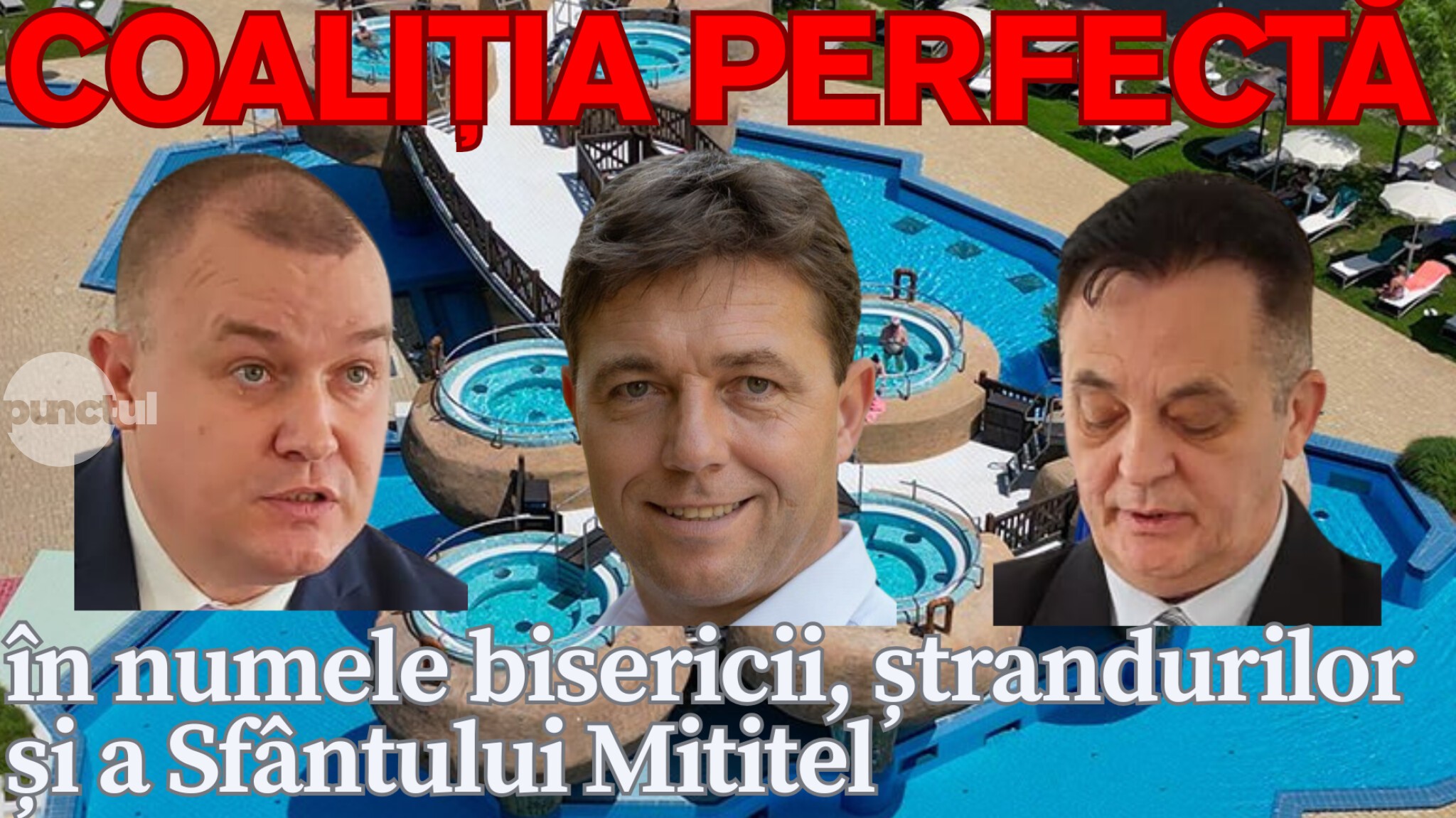 Apa-i pentru proști. Primăria și Consiliul Local Târnăveni nu au timp de proști: excursii în străinătate, festivaluri, bani pentru biserici, burtica plină la polițiști!