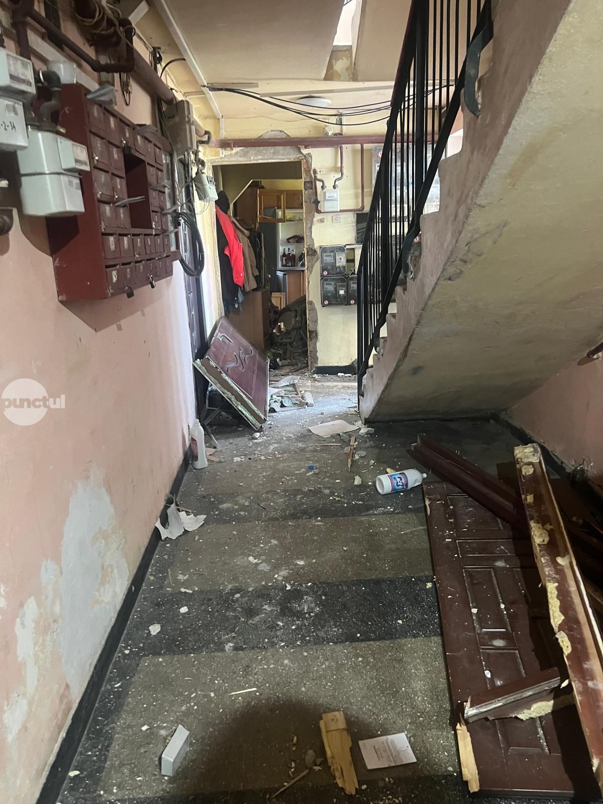 Explozie într-un apartament din municipiul Reghin