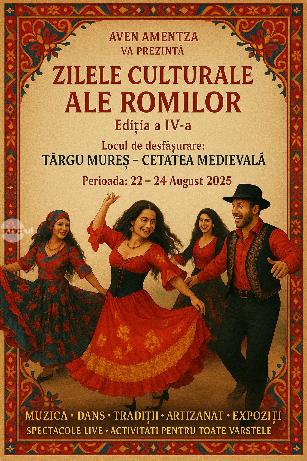 Zilele Culturale ale Romilor la Târgu Mureș